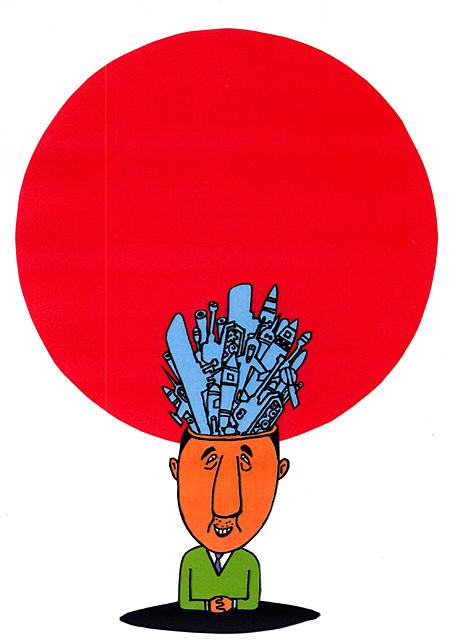 橋本勝の21世紀風刺絵日記：第４３回：国愛せ　言って戦争　する国へ